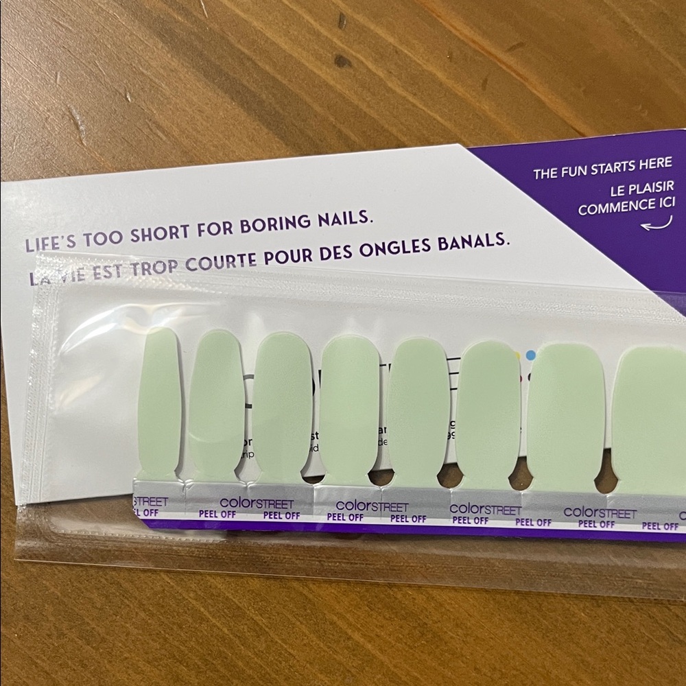 BOGO COLOR STREET | Glass Opal Nail Strips